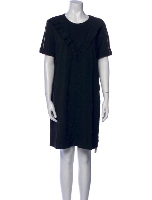 Red Valentino Virgin Wool Mini Dress