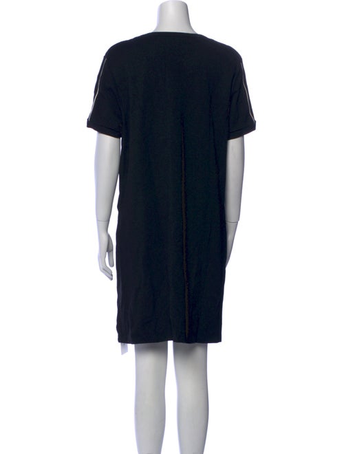 Red Valentino Virgin Wool Mini Dress