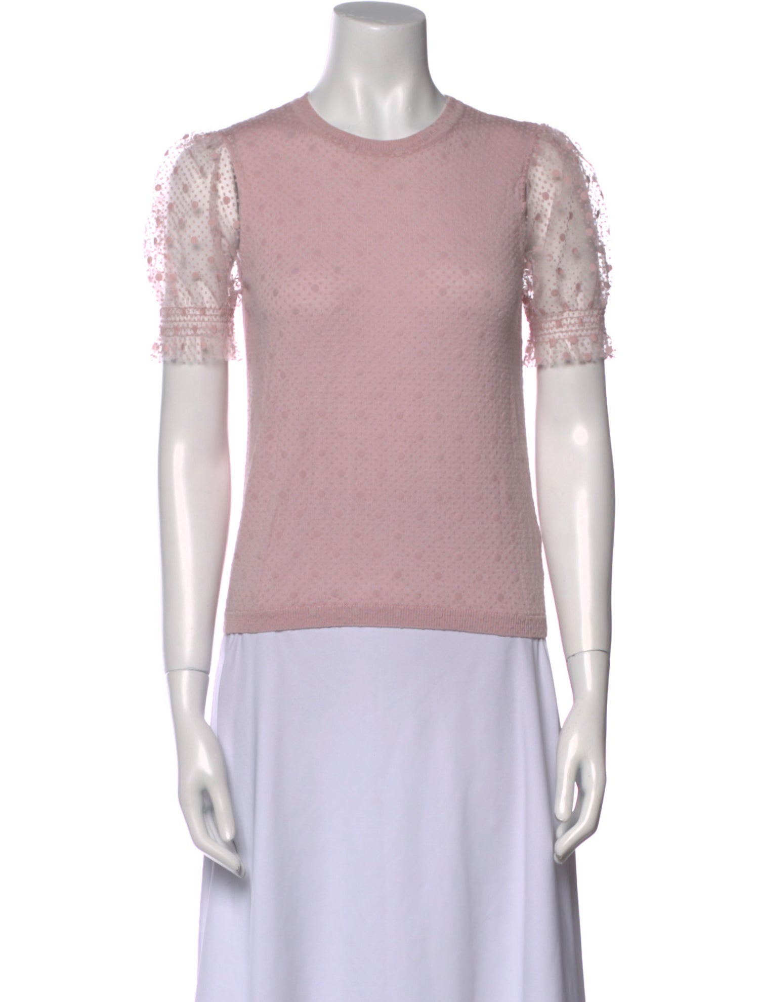 Red Valentino Wool Crew Neck Top