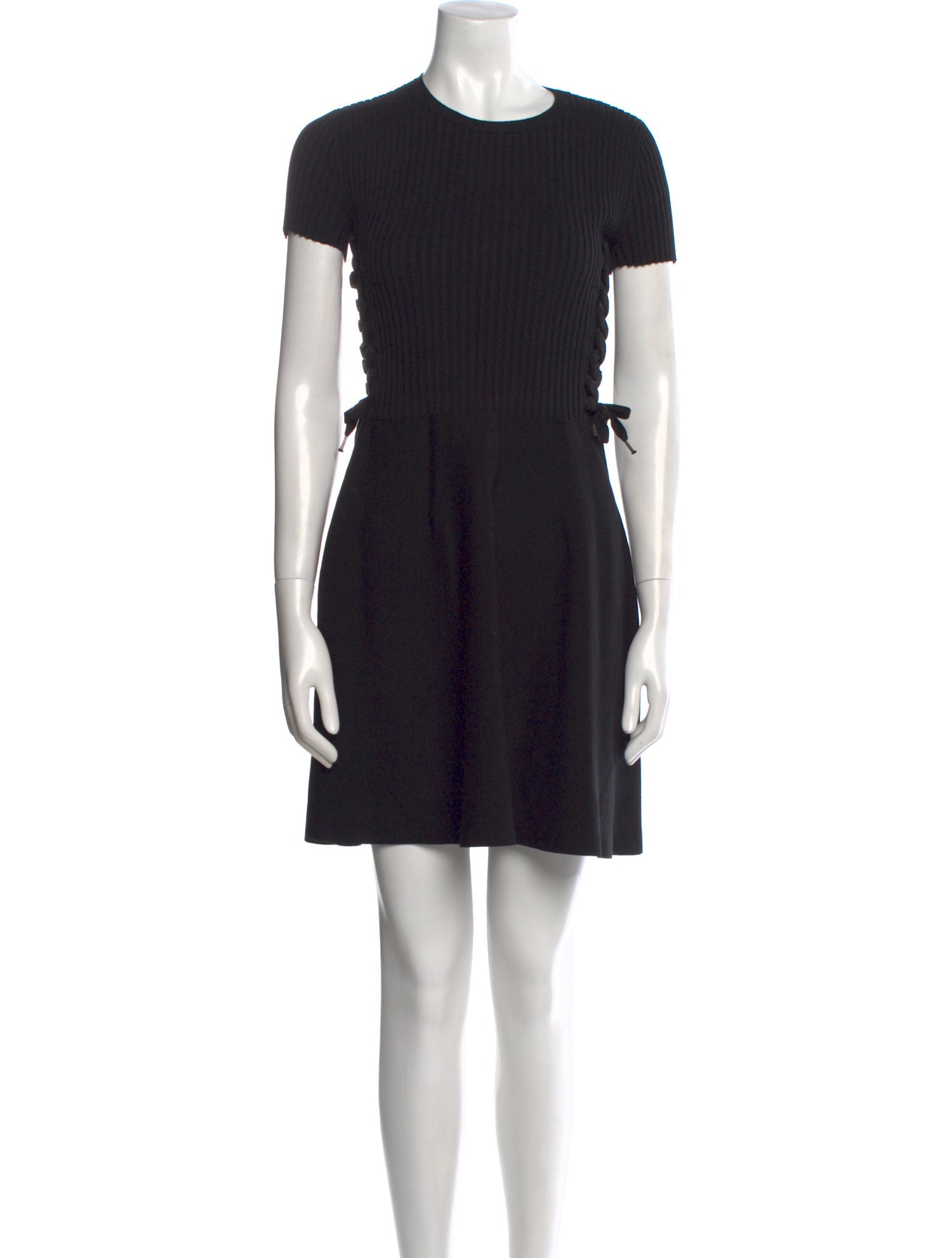 Red Valentino Crew Neck Mini Dress