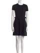 Red Valentino Crew Neck Mini Dress