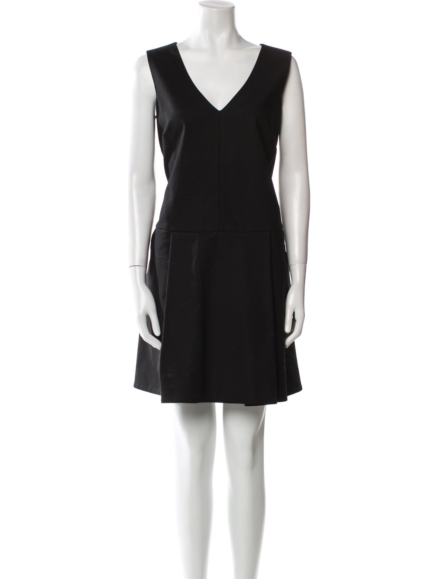 Red Valentino V-Neck Mini Dress