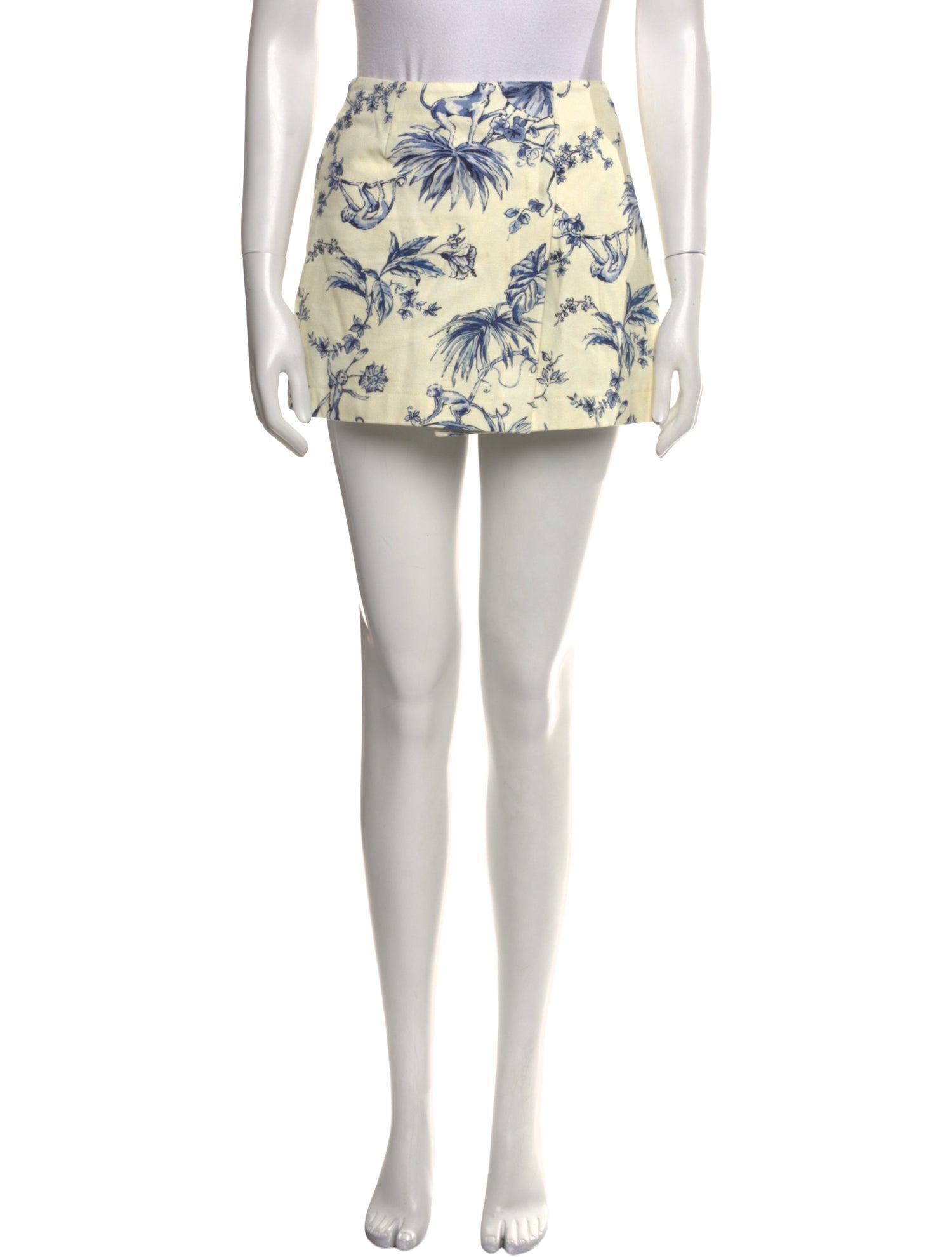 Red Valentino Printed Mini Shorts