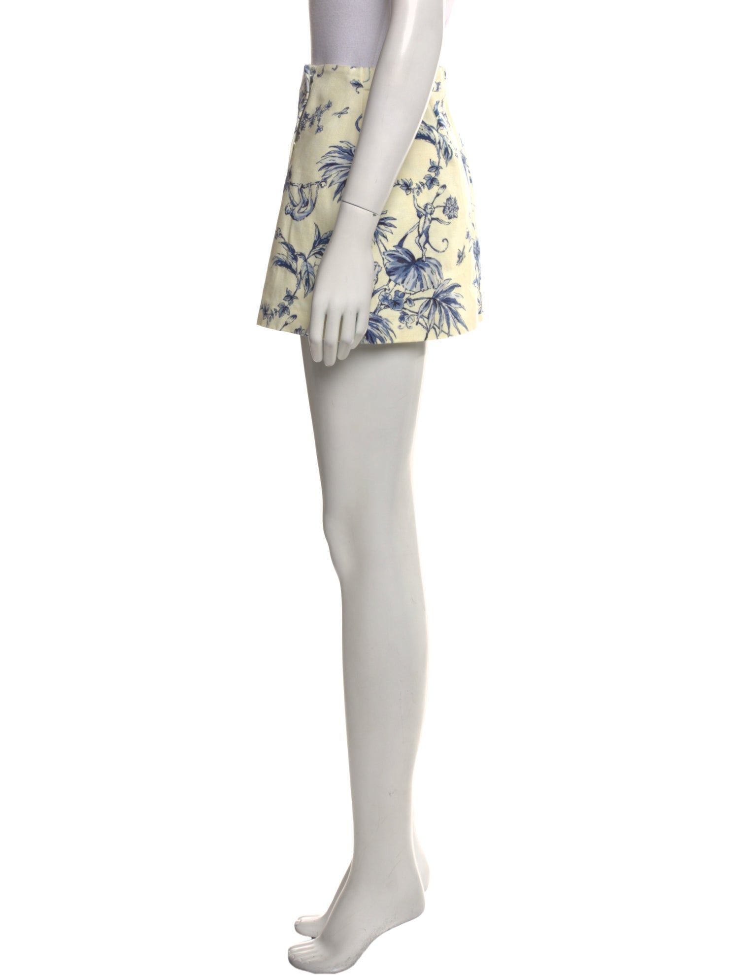 Red Valentino Printed Mini Shorts