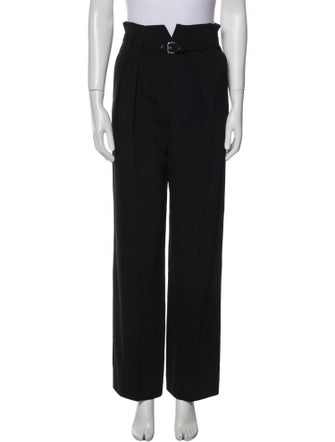 Red Valentino Virgin Wool Wide Leg Pants