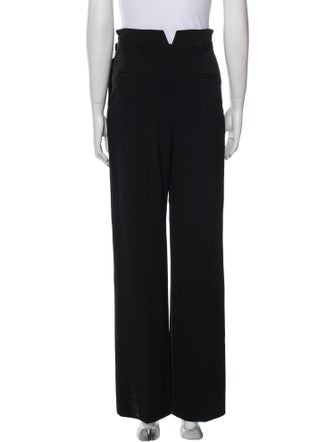Red Valentino Virgin Wool Wide Leg Pants