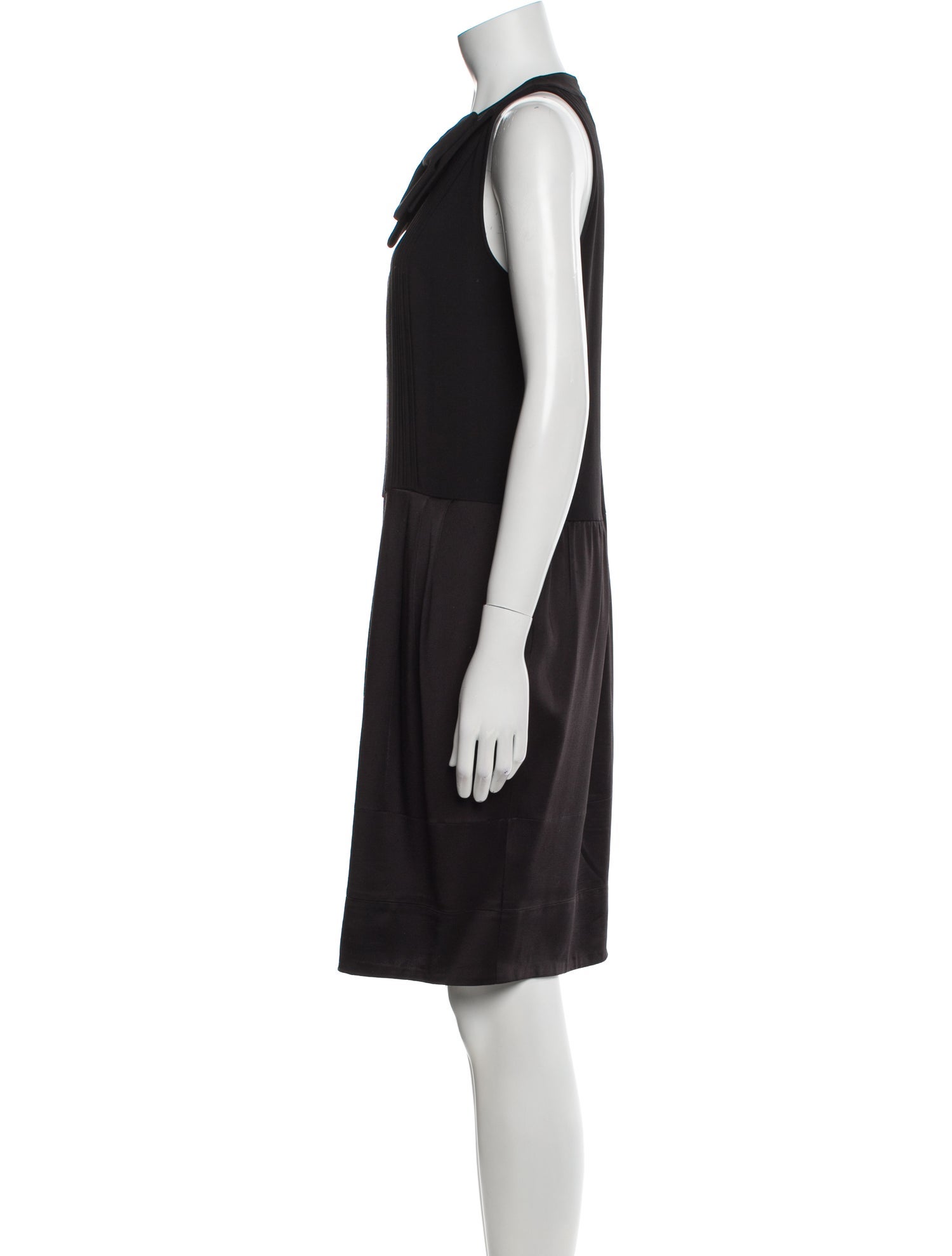 Red Valentino Crew Neck Knee-Length Dress