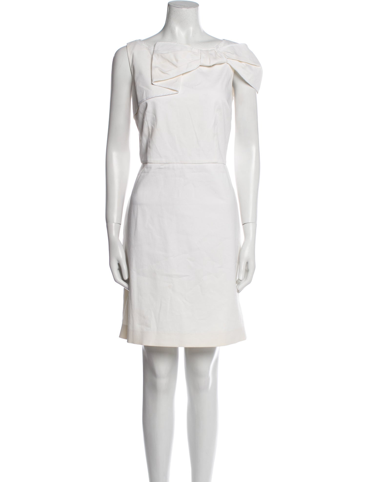 Red Valentino Bateau Neckline Mini Dress