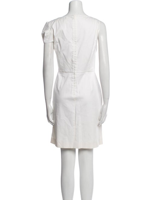 Red Valentino Bateau Neckline Mini Dress