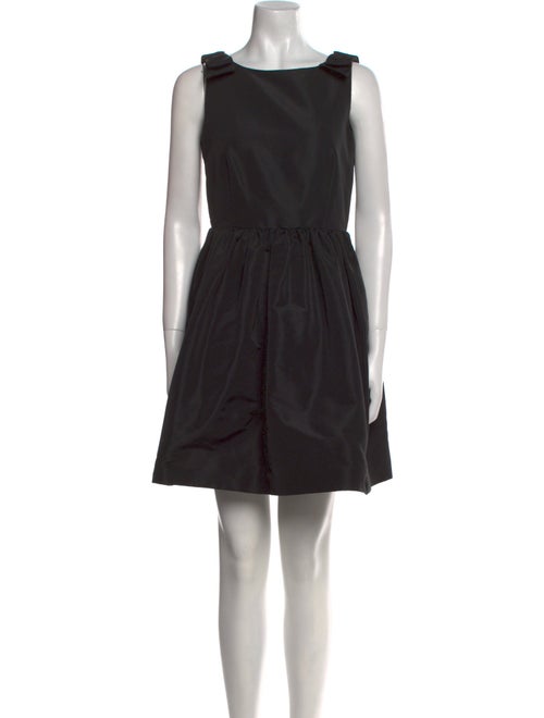 Red Valentino Bateau Neckline Mini Dress