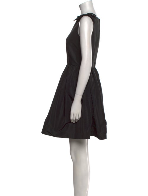 Red Valentino Bateau Neckline Mini Dress