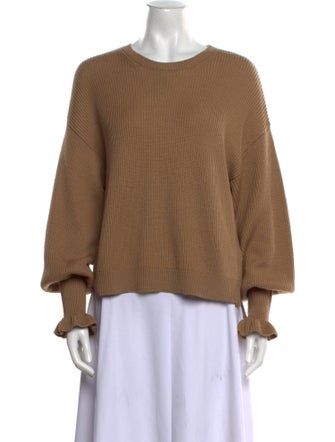 Red Valentino Virgin Wool Scoop Neck Sweater