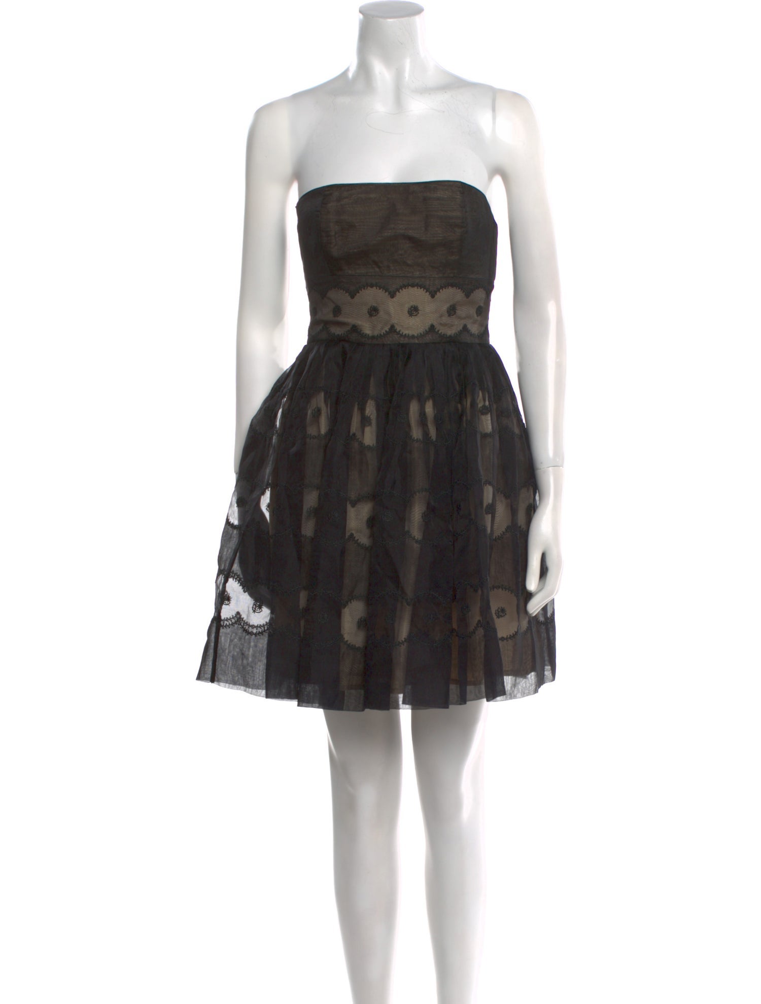 Red Valentino Silk Mini Dress