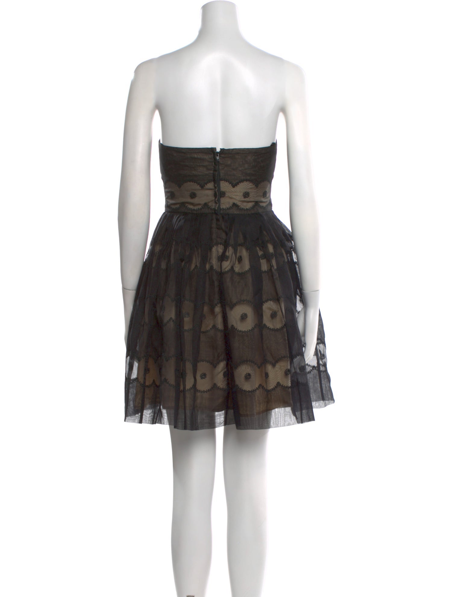 Red Valentino Silk Mini Dress