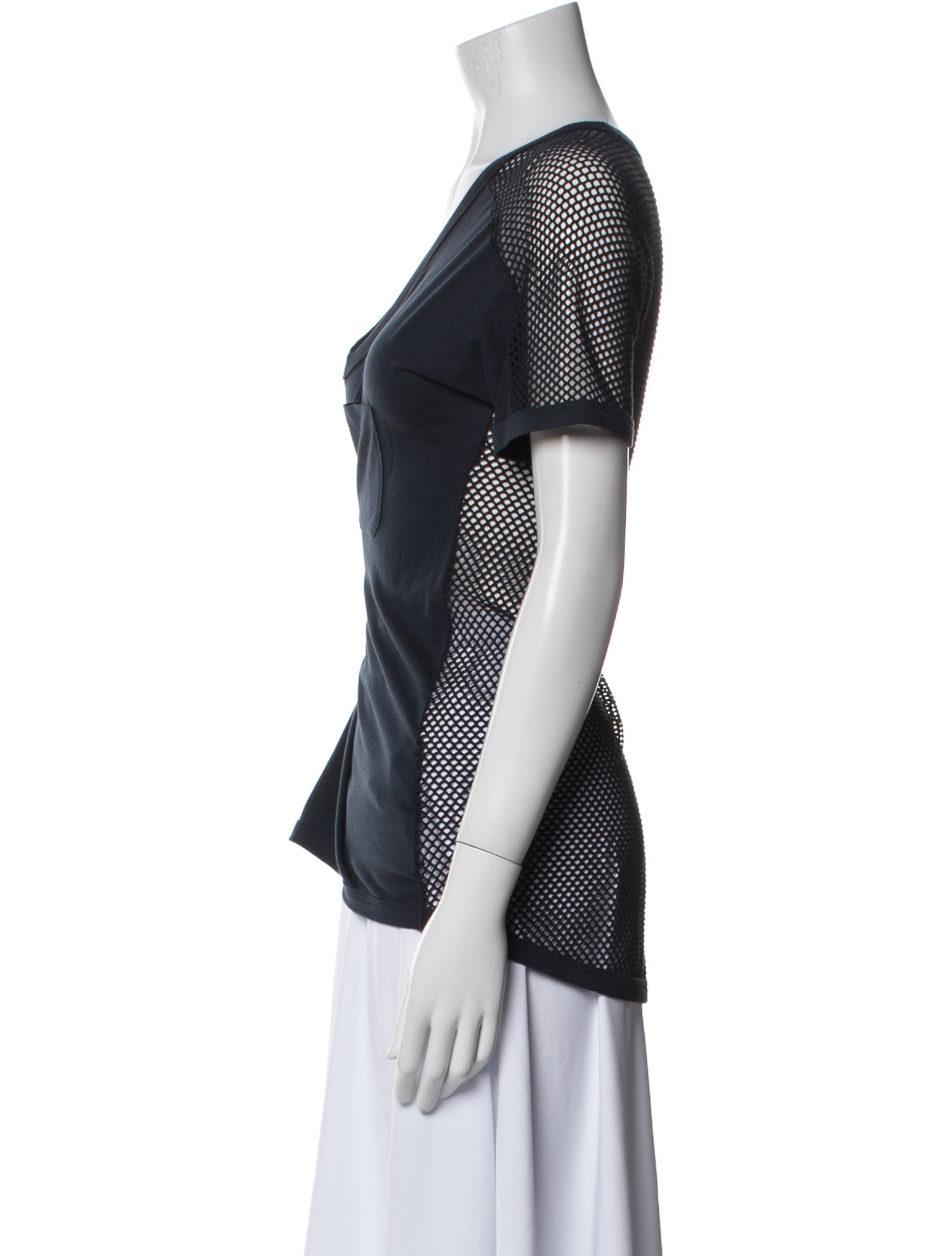 Red Valentino Scoop Neck Short Sleeve T-Shirt