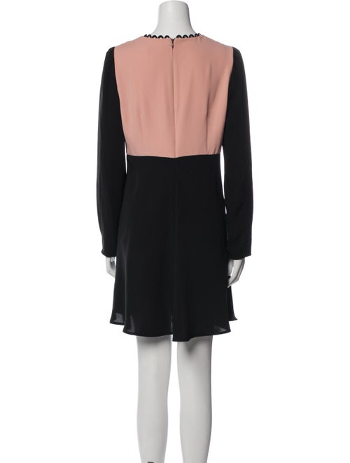 Red Valentino Crew Neck Mini Dress
