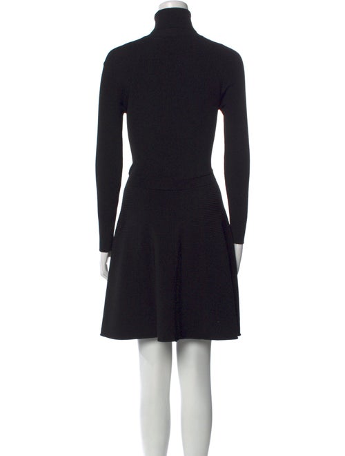 Red Valentino Turtleneck Mini Dress
