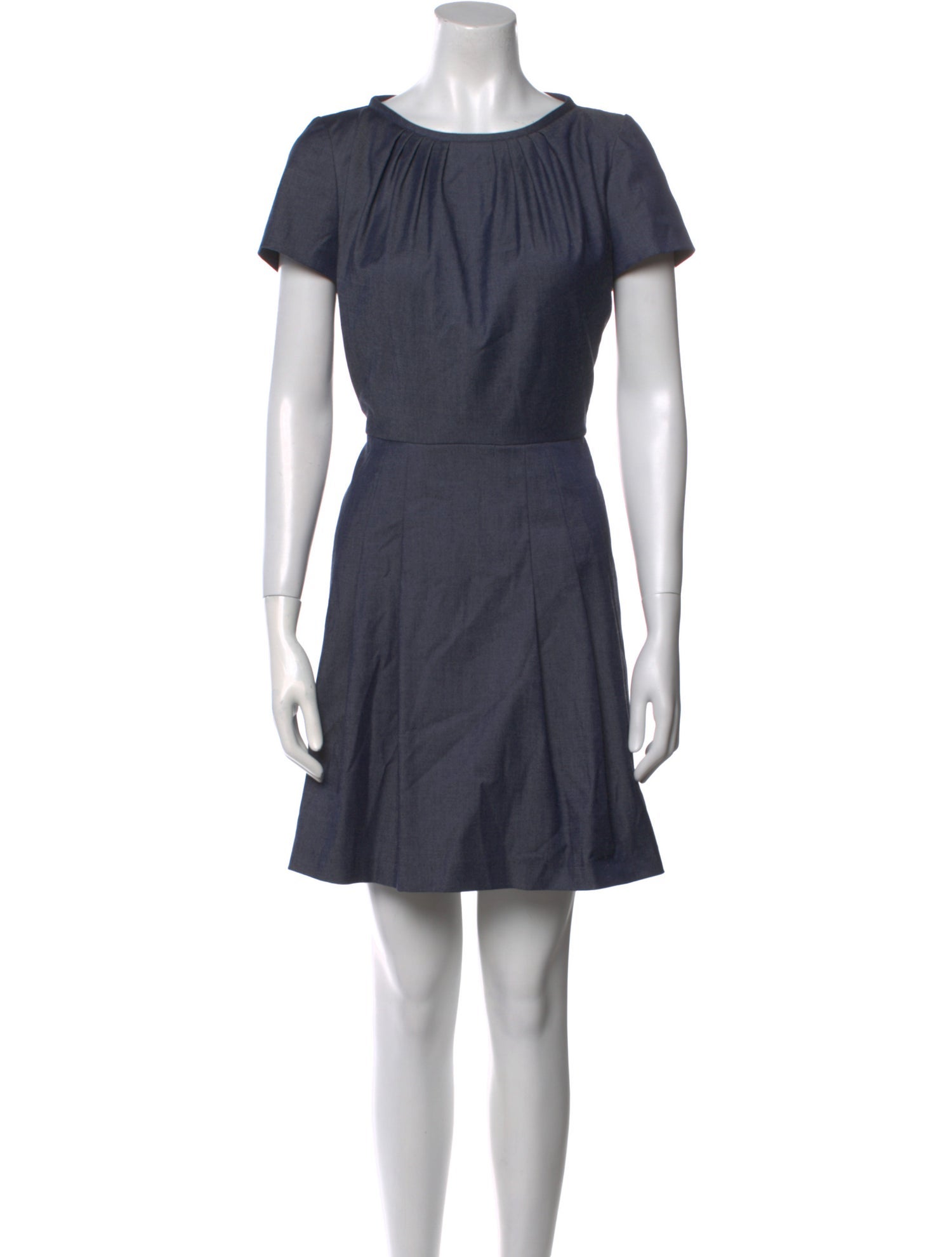 Red Valentino Bateau Neckline Mini Dress