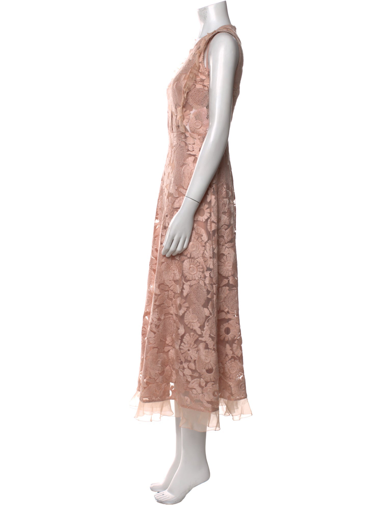 Red Valentino Lace Midi Length Dress w/ Tags