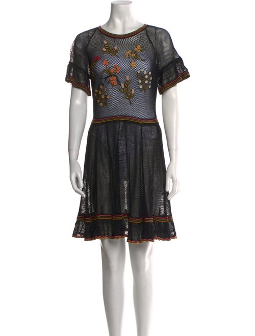 Red Valentino Printed Mini Dress