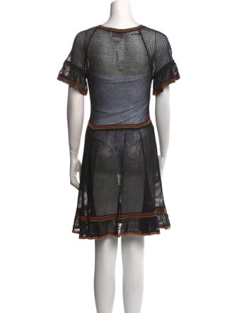 Red Valentino Printed Mini Dress