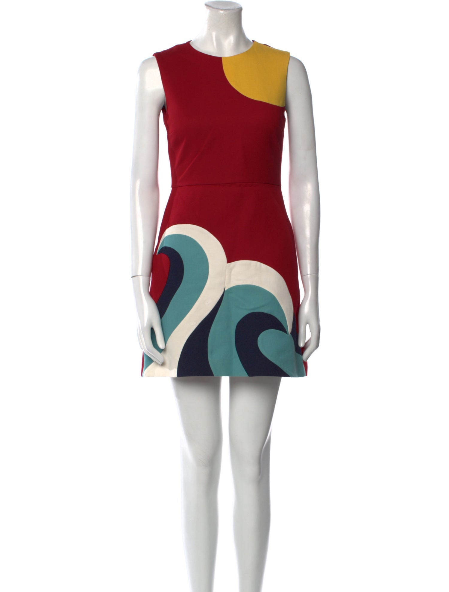 Red Valentino Printed Mini Dress