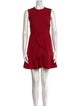 Red Valentino Crew Neck Mini Dress