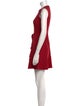 Red Valentino Crew Neck Mini Dress