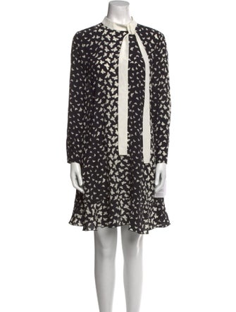 Red Valentino Silk Midi Length Dress