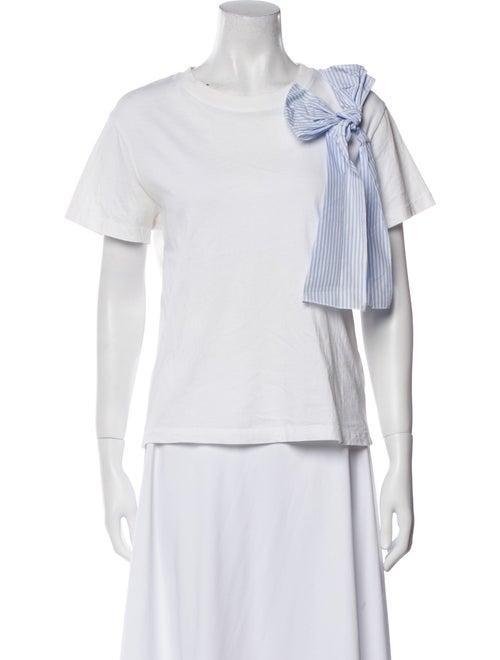 Red Valentino Crew Neck Short Sleeve T-Shirt