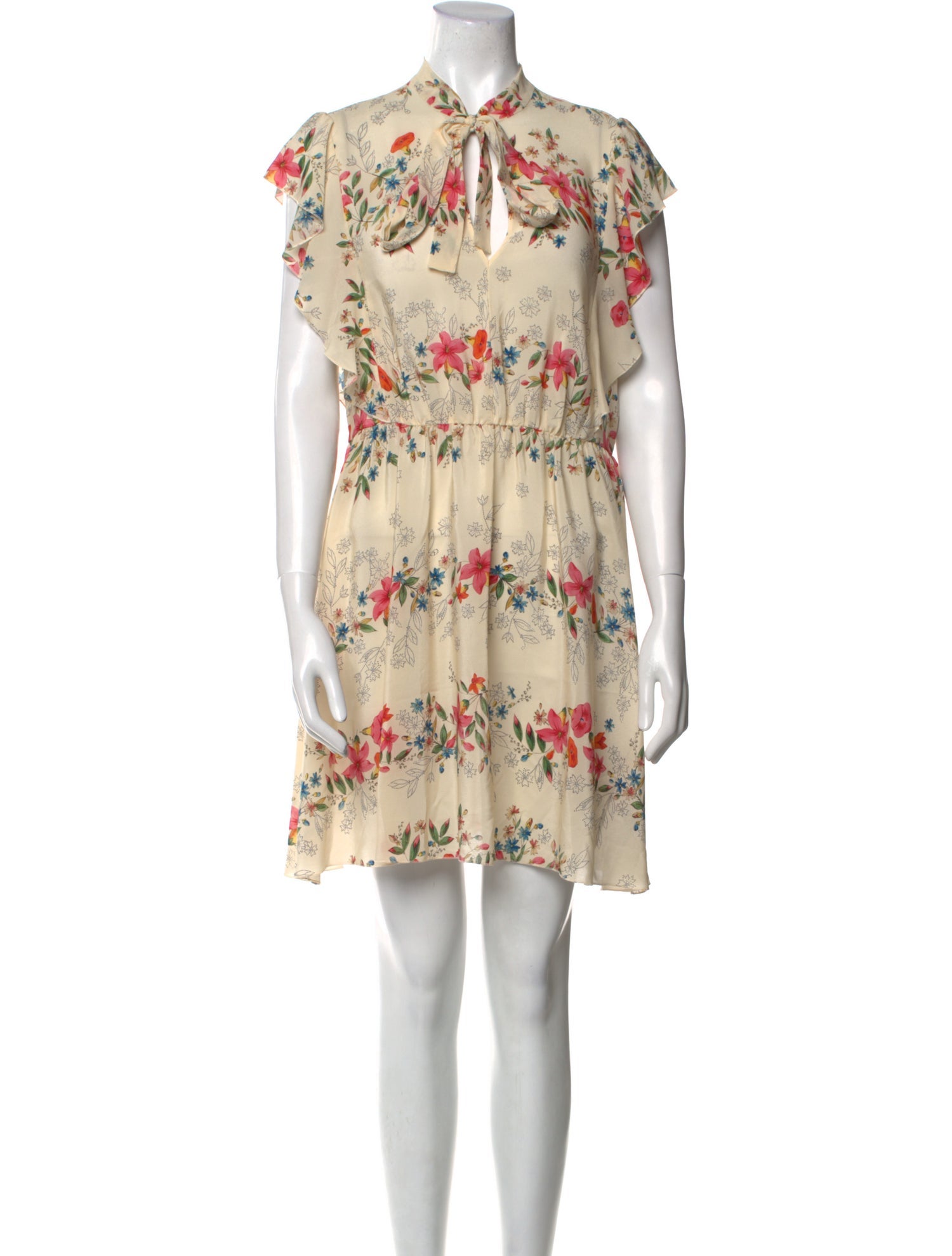 Red Valentino Silk Mini Dress w/ Tags