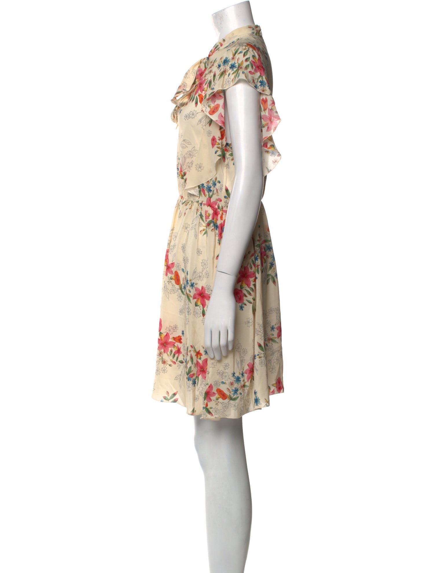 Red Valentino Silk Mini Dress w/ Tags