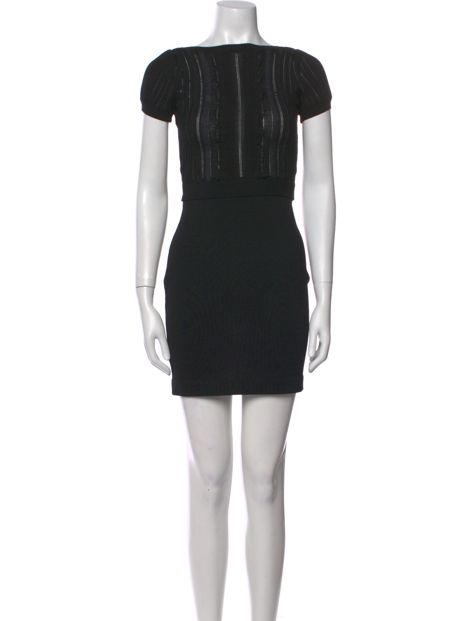 Red Valentino Wool Mini Dress