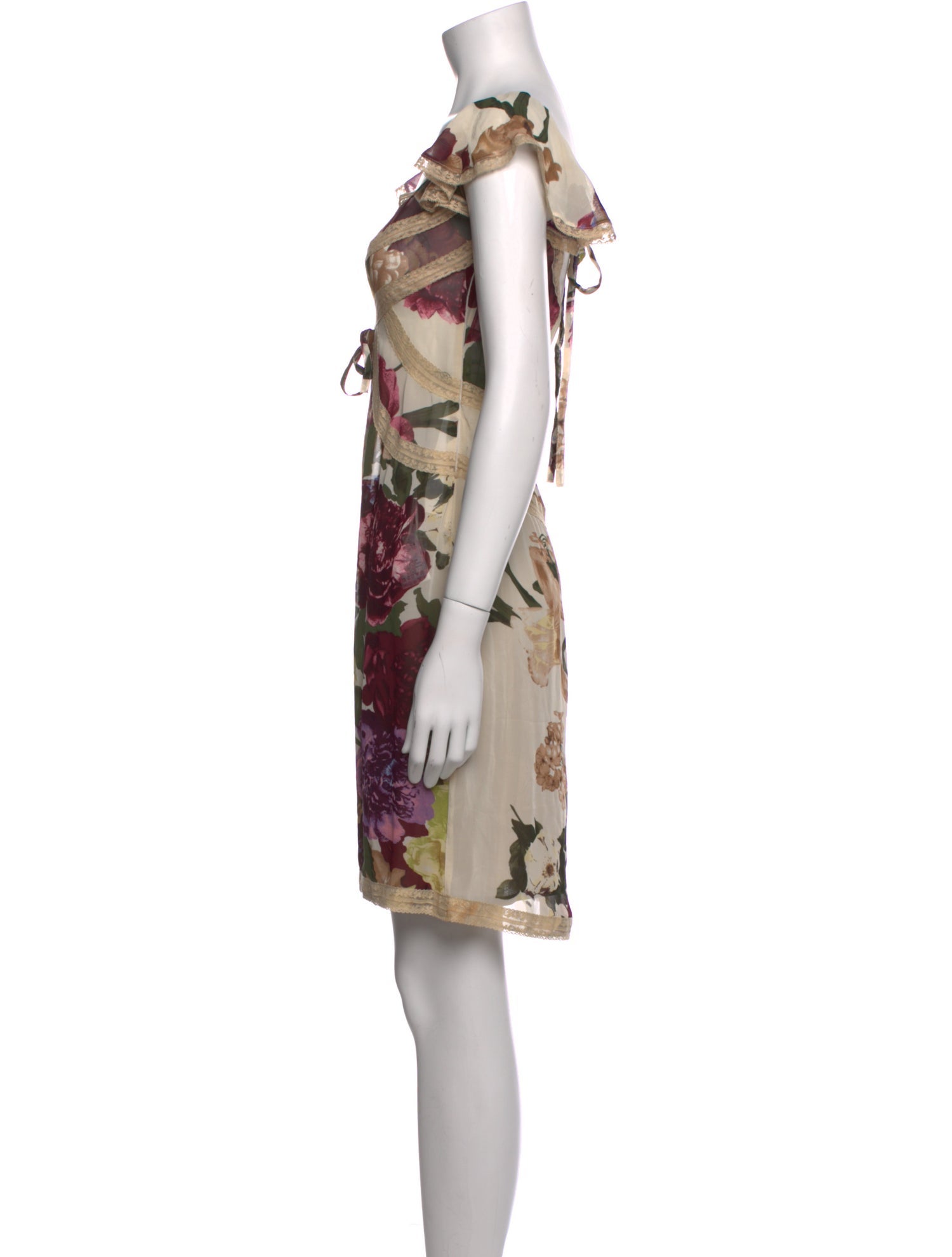 Red Valentino Printed Knee-Length Dress