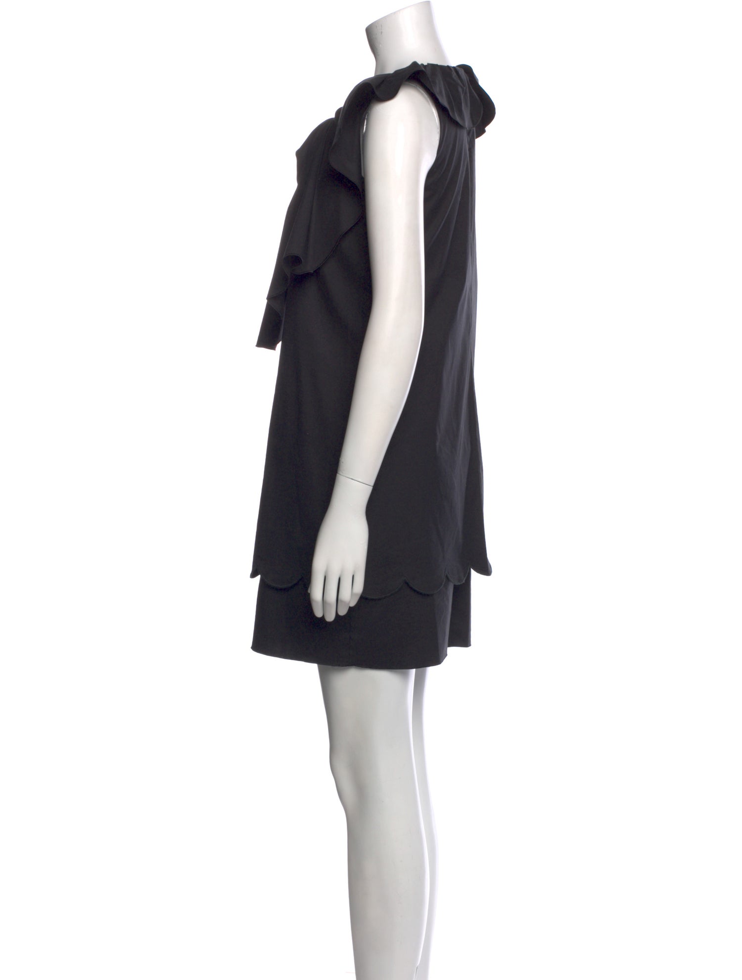 Red Valentino Square Neckline Mini Dress