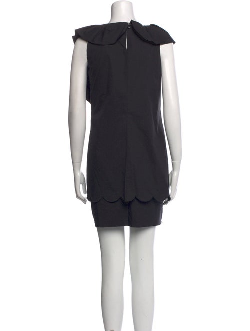 Red Valentino Square Neckline Mini Dress