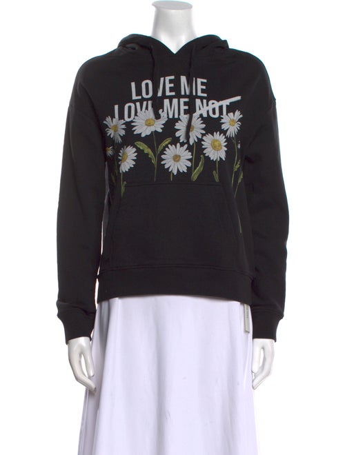 Red Valentino Graphic Print Crew Neck Sweatshirt
