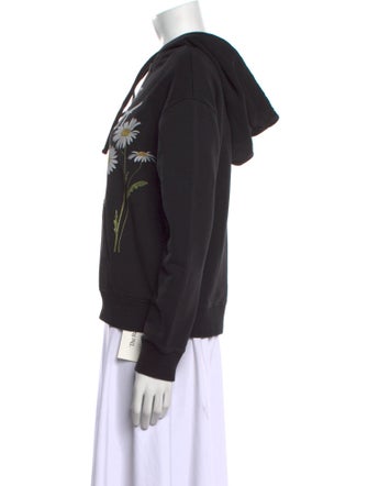 Red Valentino Graphic Print Crew Neck Sweatshirt