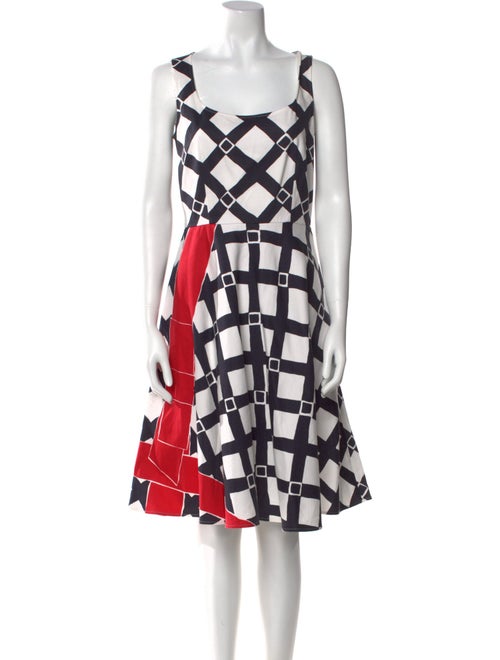 Red Valentino Printed Knee-Length Dress
