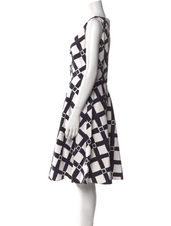 Red Valentino Printed Knee-Length Dress
