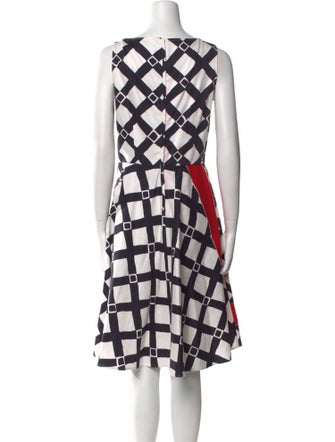 Red Valentino Printed Knee-Length Dress
