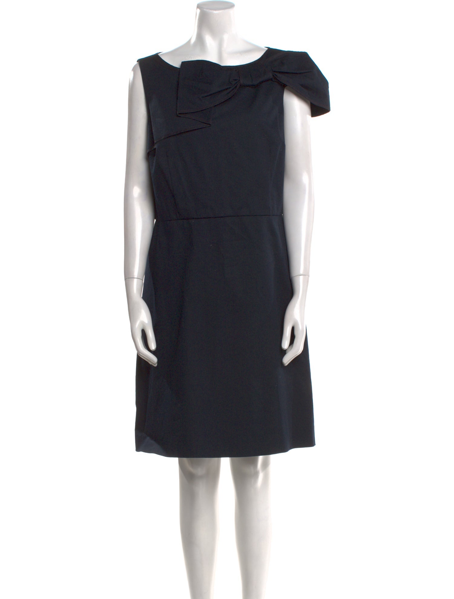 Red Valentino Bateau Neckline Knee-Length Dress