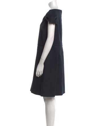 Red Valentino Bateau Neckline Knee-Length Dress