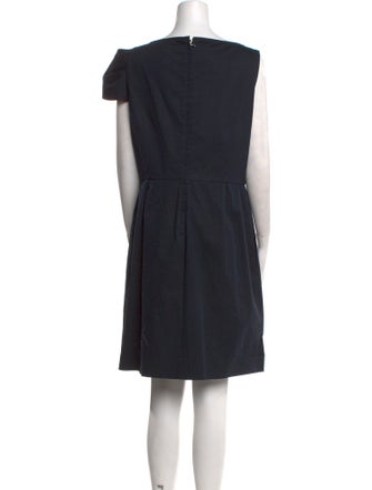 Red Valentino Bateau Neckline Knee-Length Dress