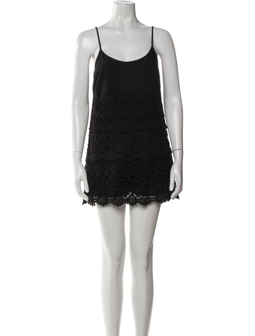 Red Valentino Scoop Neck Romper