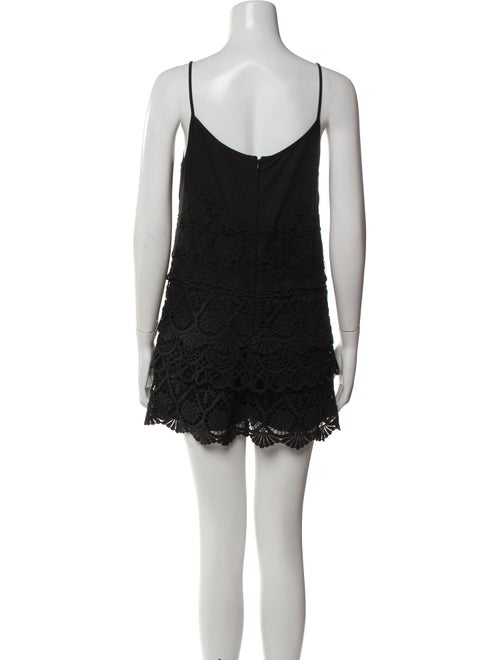 Red Valentino Scoop Neck Romper