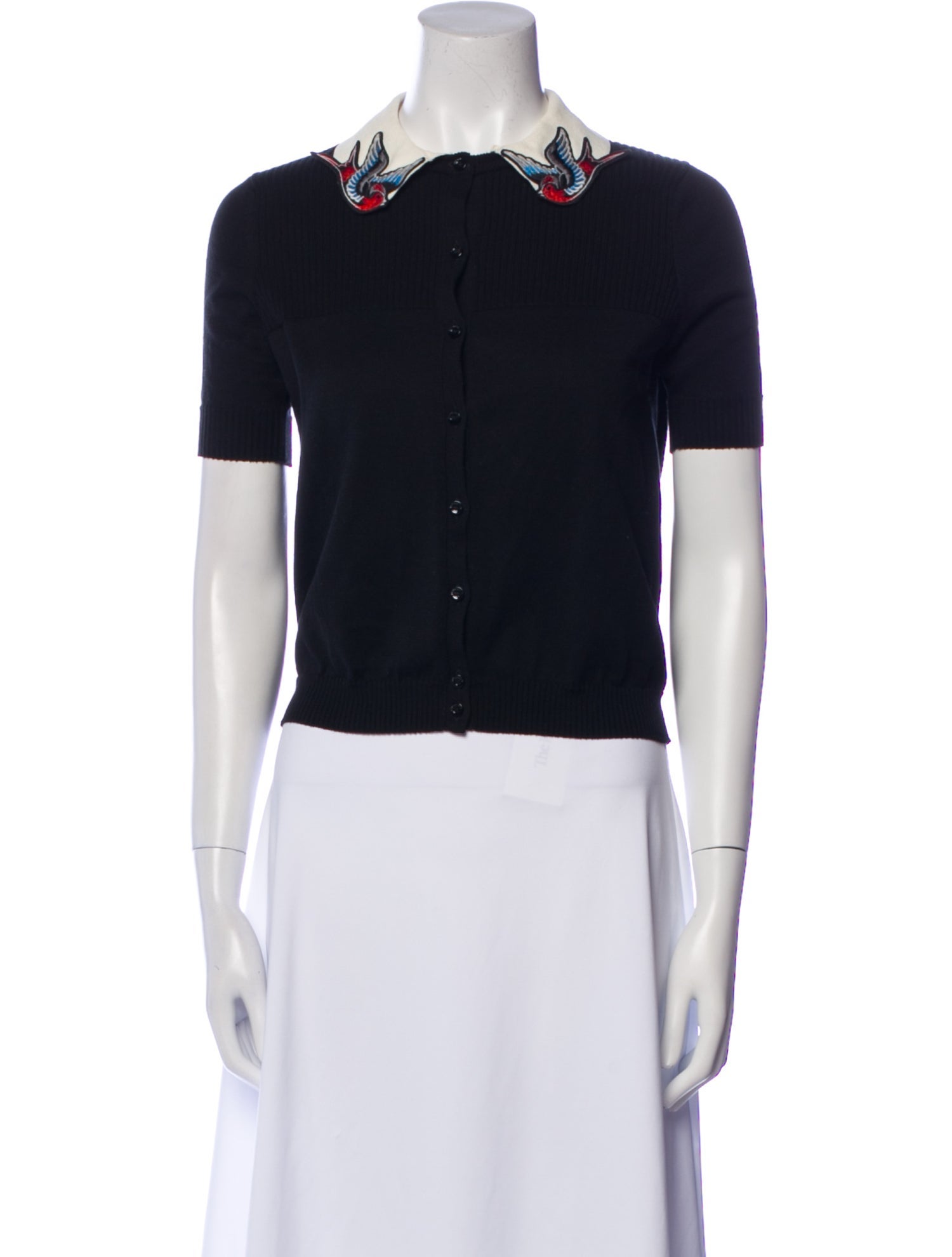 Red Valentino Short Sleeve Polo