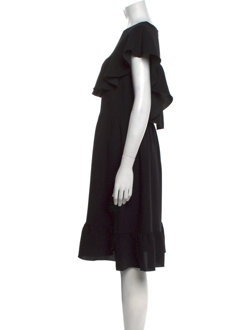 Red Valentino Crew Neck Knee-Length Dress