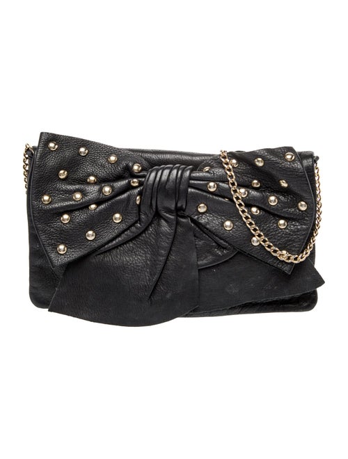 Red Valentino Leather Clutch