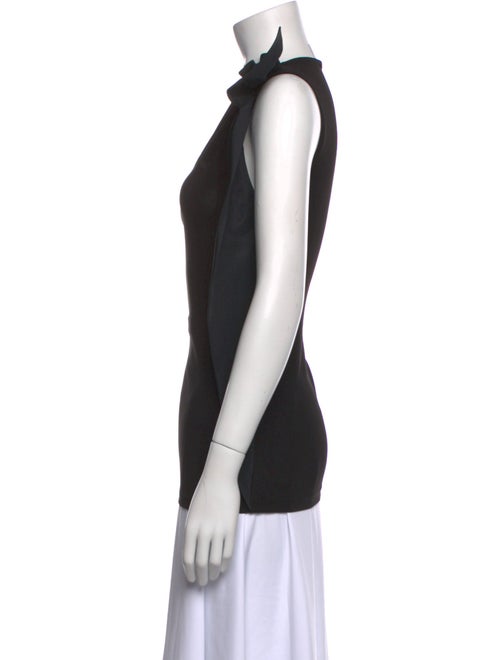 Red Valentino V-Neck Sleeveless Top